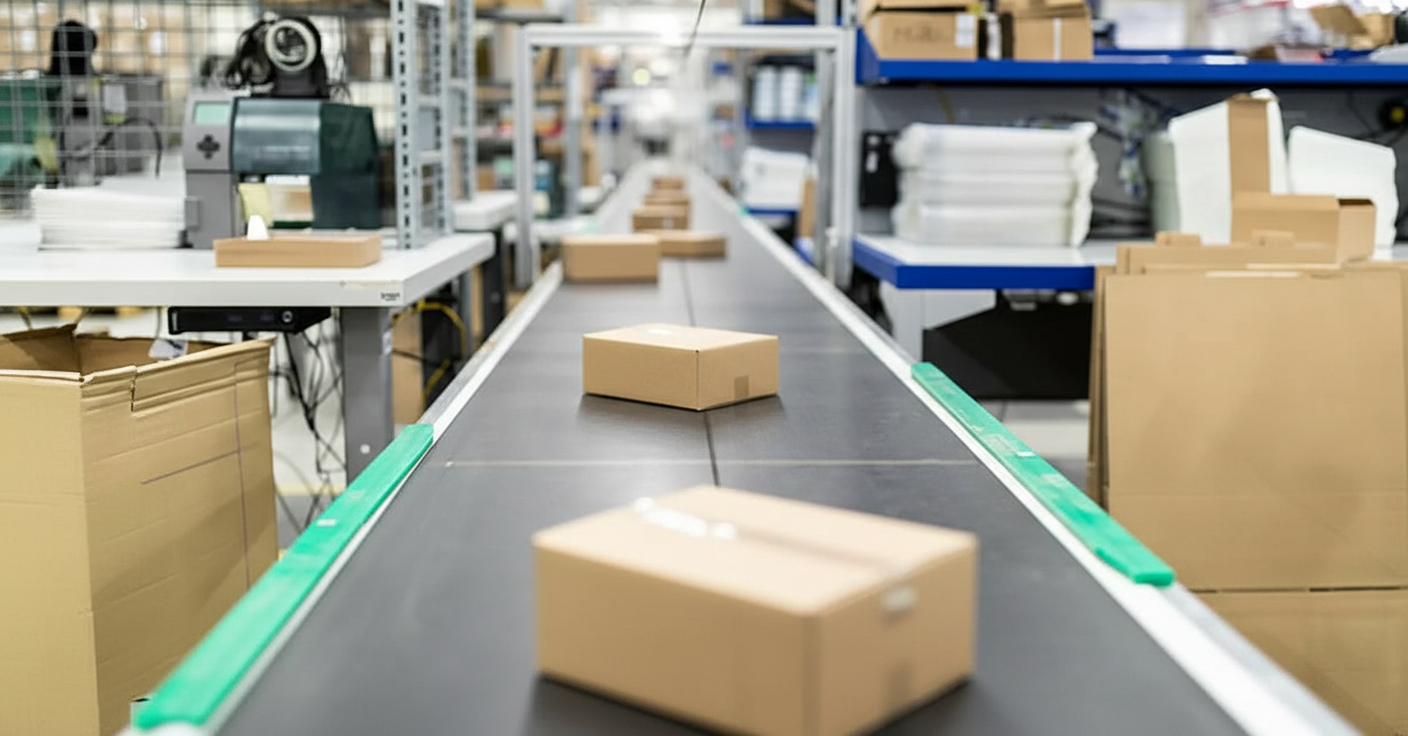 Production line inside the specialty manufacturing company for sale in Minnesota